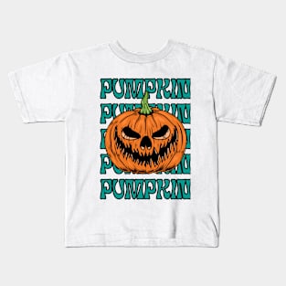 Vintage Pumpkin Kids T-Shirt